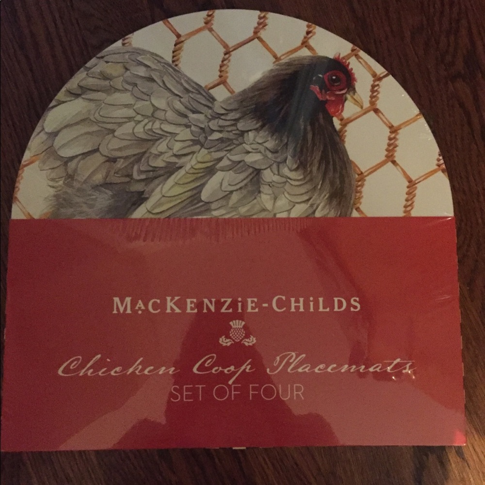 Mackenzie -  Childs Chicken Coop Placemats